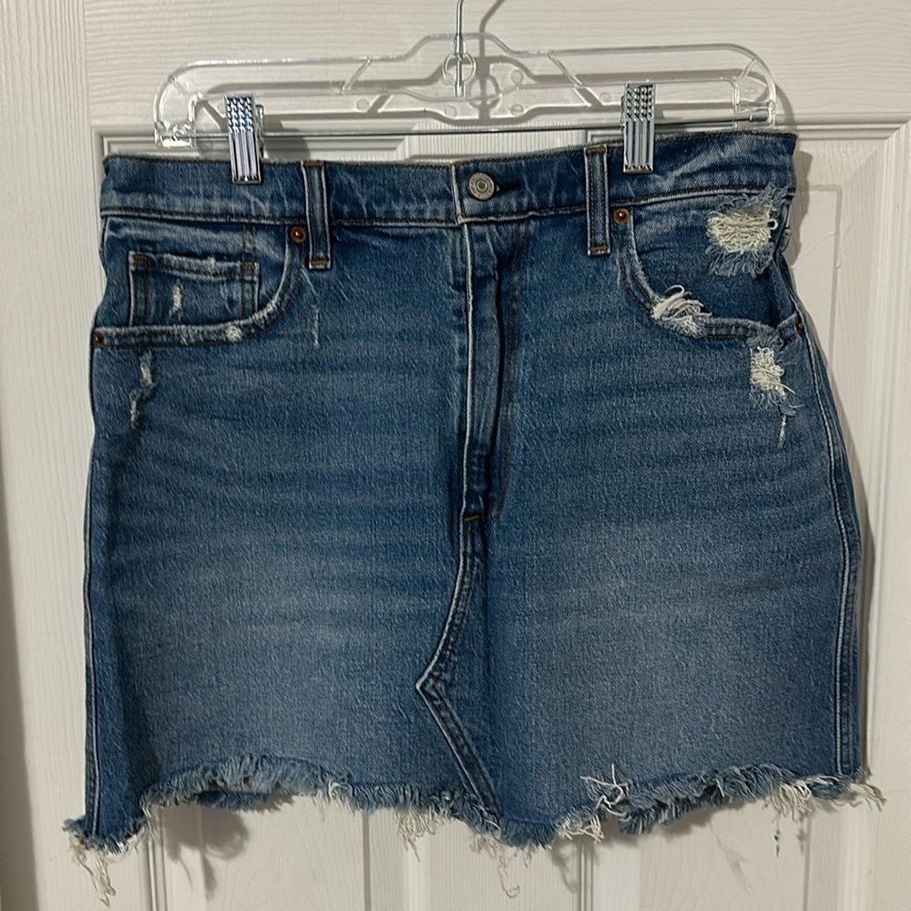 Abercrombie & Fitch Jean Skirt